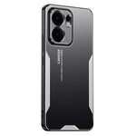 Oppo Reno13 F 5G (Reno 13 FS 5G) / 4G mobilskal Aluminiumlegering TPU PC Bakstycke