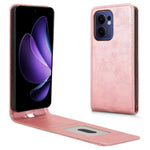Oppo Reno13 F 5G (Reno 13 FS 5G) / 4G-skal med kortplats, magnetiskt vertikalt fällbart läderfodral