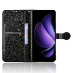 Oppo Reno13 F 5G (Reno 13 FS 5G) / 4G Plånboksfodral med prickigt mönster och tryck i PU-läder
