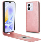 For Honor X60i 5G Case with Card Slot Magnetic Vertical Flip Leather Phone Cover