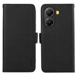 ABEEL For Xiaomi Poco X7 Pro 5G  /  Redmi Turbo 4 5G Case Litchi Texture Leather RFID Blocking Phone Cover