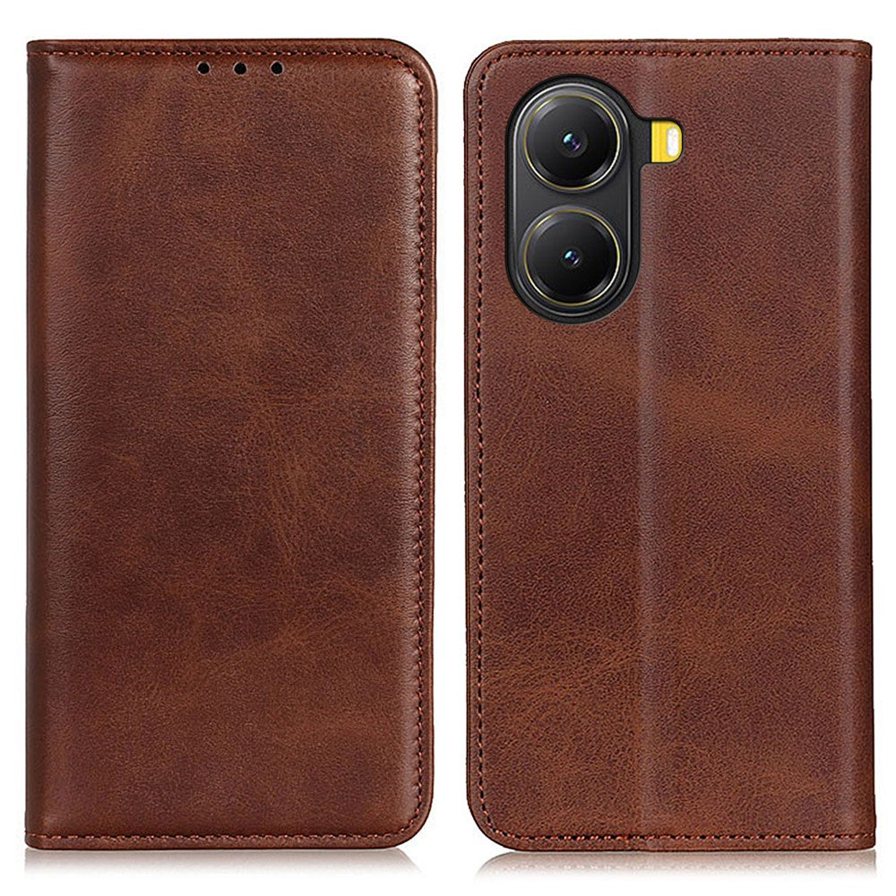For Xiaomi Poco X7 Pro 5G  /  Redmi Turbo 4 5G Case Split Leather Flip Wallet Phone Cover