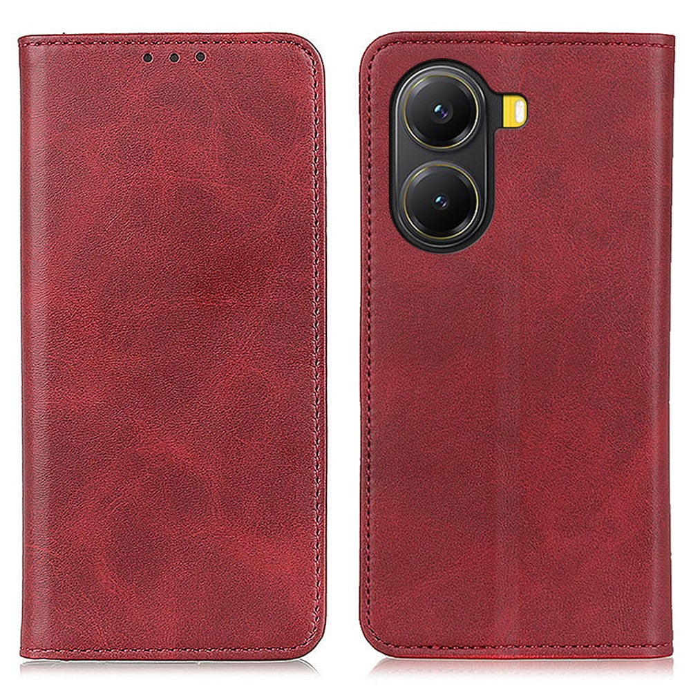 For Xiaomi Poco X7 Pro 5G  /  Redmi Turbo 4 5G Case Split Leather Flip Wallet Phone Cover
