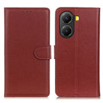 For Xiaomi Poco X7 Pro 5G  /  Redmi Turbo 4 5G Wallet Case PU Leather Phone Cover Litchi Texture