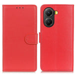For Xiaomi Poco X7 Pro 5G  /  Redmi Turbo 4 5G Wallet Case PU Leather Phone Cover Litchi Texture