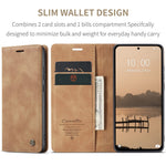 CASEME For Xiaomi Redmi Note 14 4G (163.25mm) Wallet Case  013 Series PU Leather Phone Cover Stand
