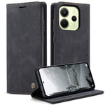 CASEME For Xiaomi Redmi Note 14 4G (163.25mm) Wallet Case  013 Series PU Leather Phone Cover Stand