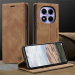 CASEME For Xiaomi Redmi Note 14 Pro 4G Wallet Case  013 Series PU Leather Phone Cover Stand