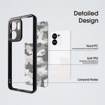IBMRS-etui til Oppo Reno13 F 5G (Reno 13 FS 5G) / 4G, TPU + PC, robust stødsikkert mobilcover