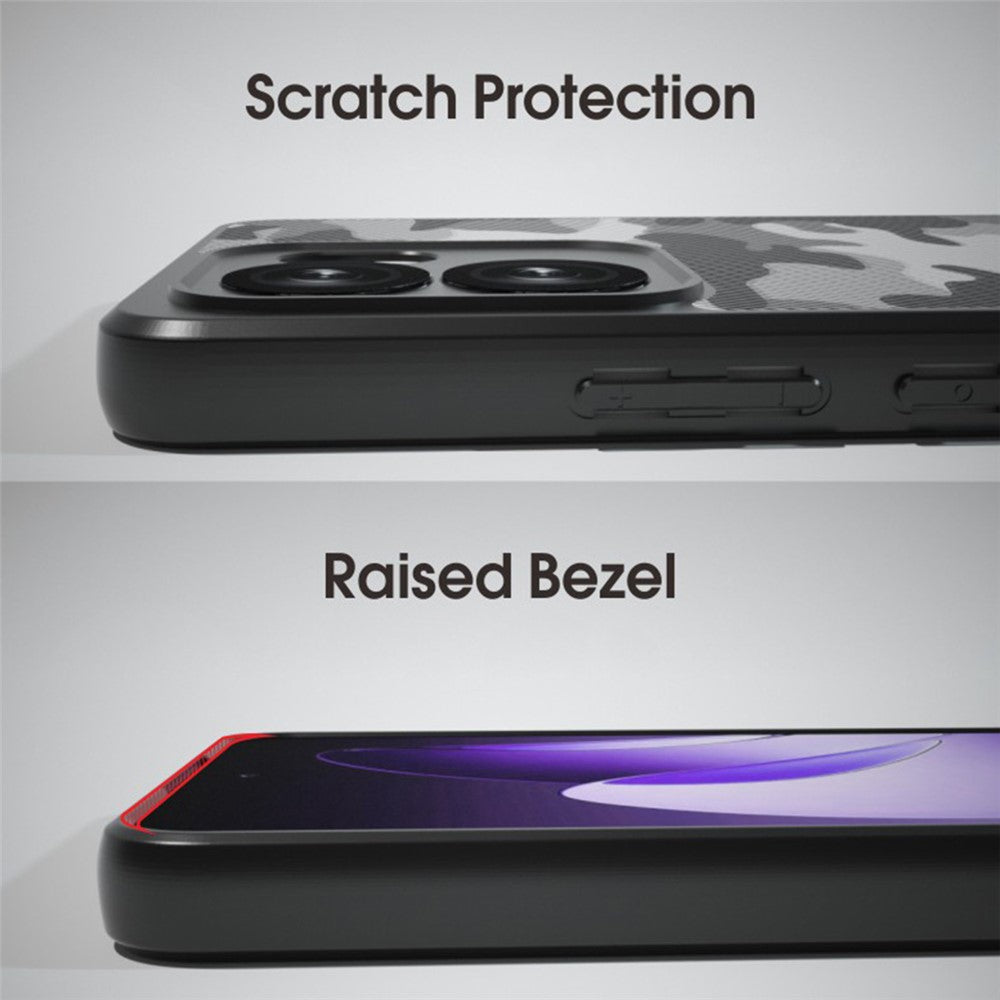 IBMRS-etui til Oppo Reno13 F 5G (Reno 13 FS 5G) / 4G, TPU + PC, robust stødsikkert mobilcover