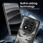 IBMRS For Xiaomi Redmi Note 14 Pro+ 5G Case TPU + PC Heavy Duty Shockproof Phone Cover