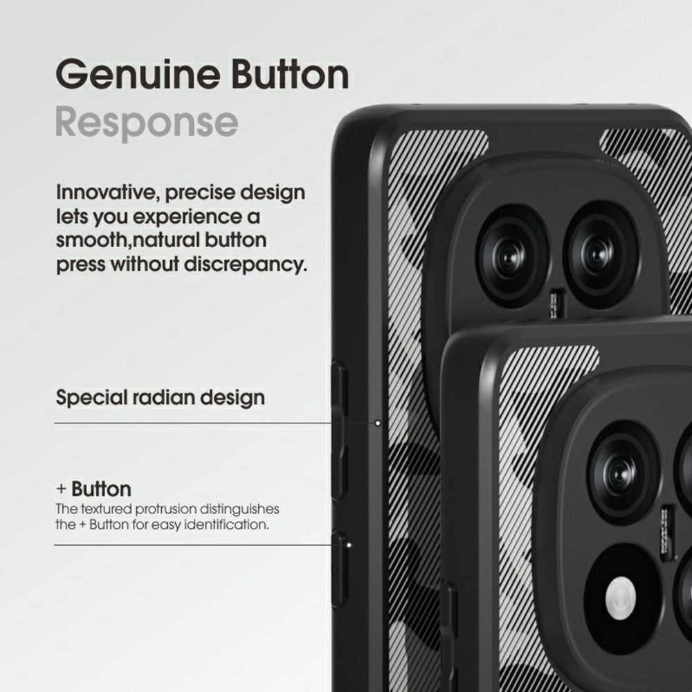IBMRS For Xiaomi Redmi Note 14 Pro+ 5G Case TPU + PC Heavy Duty Shockproof Phone Cover