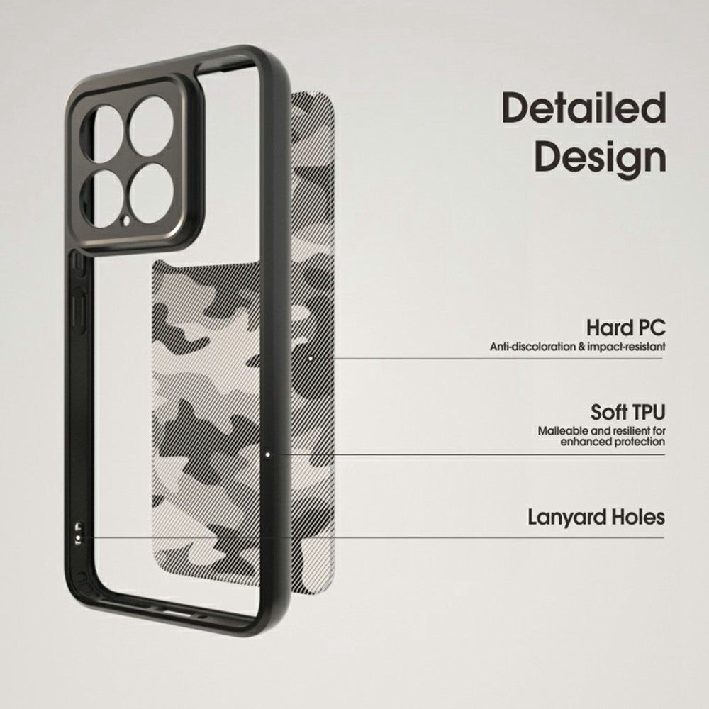 IBMRS For Xiaomi 15 Case TPU + PC Heavy Duty Shockproof Phone Cover
