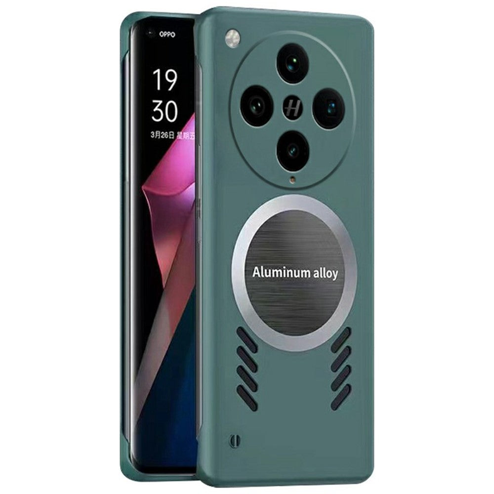 Oppo Find X8 Pro 5G-skal hårt PC-ramlöst värmeavledande mobilskydd