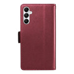 For Samsung Galaxy A05s 4G Case with Multi-Card Holder and Strap PU Leather Phone Cover Stand