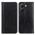 For Xiaomi Redmi Turbo 4 5G  /  Poco X7 Pro 5G Stand Case Split Leather Litchi Texture Wallet Phone Cover