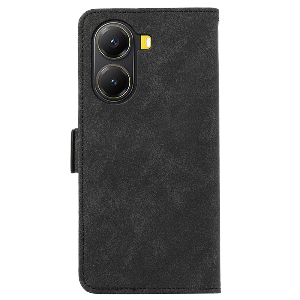 ABEEL For Xiaomi Redmi Turbo 4 5G / Poco X7 Pro 5G Case PU Leather Folio Stand View RFID Blocking Phone Cover