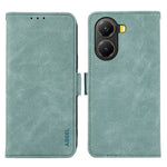 ABEEL For Xiaomi Redmi Turbo 4 5G / Poco X7 Pro 5G Case PU Leather Folio Stand View RFID Blocking Phone Cover