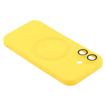 For iPhone 16 Plus Case Compatible with MagSafe Liquid Silicone Phone Cover with Tempered Glass Lens Protector