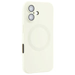 For iPhone 16 Plus Case Compatible with MagSafe Liquid Silicone Phone Cover with Tempered Glass Lens Protector