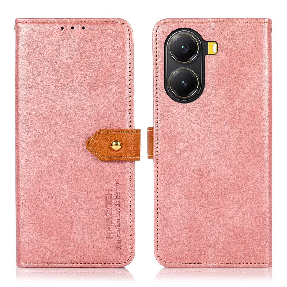 KHAZNEH For Xiaomi Poco X7 Pro 5G  /  Redmi Turbo 4 5G Wallet Phone Case Stand Leather Flip Cover