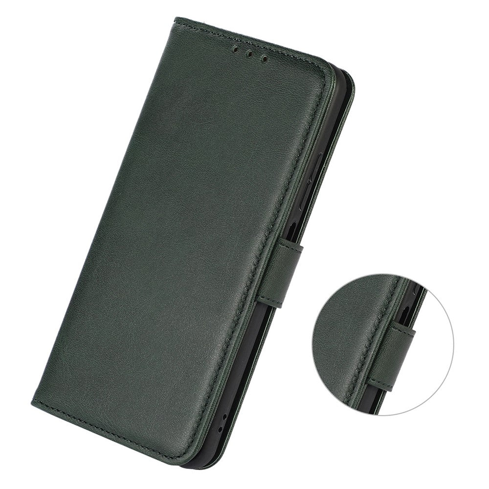 For Xiaomi Poco X7 Pro 5G  /  Redmi Turbo 4 5G Case Cowhide Texture Leather Wallet Phone Cover with Stand
