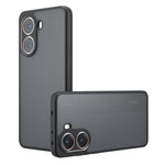 Xiaomi Redmi Turbo 4 5G / Poco X7 Pro 5G-skal Skin-Touch TPU + PC Matt mobilskal, Transparent Svart