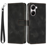 For Xiaomi Redmi Turbo 4 5G / Poco X7 Pro 5G Case Handbag Imprinted Triangle Leather Phone Cover