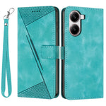 For Xiaomi Redmi Turbo 4 5G / Poco X7 Pro 5G Case Handbag Imprinted Triangle Leather Phone Cover