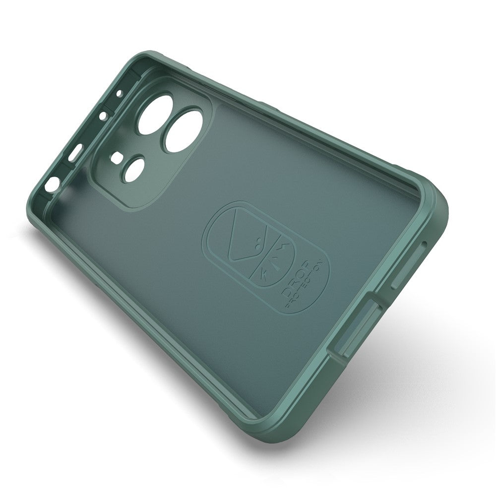 For Xiaomi Redmi Note 14 4G (163.25mm) Case Anti-Drop Soft TPU Rugged Phone Back Cover
