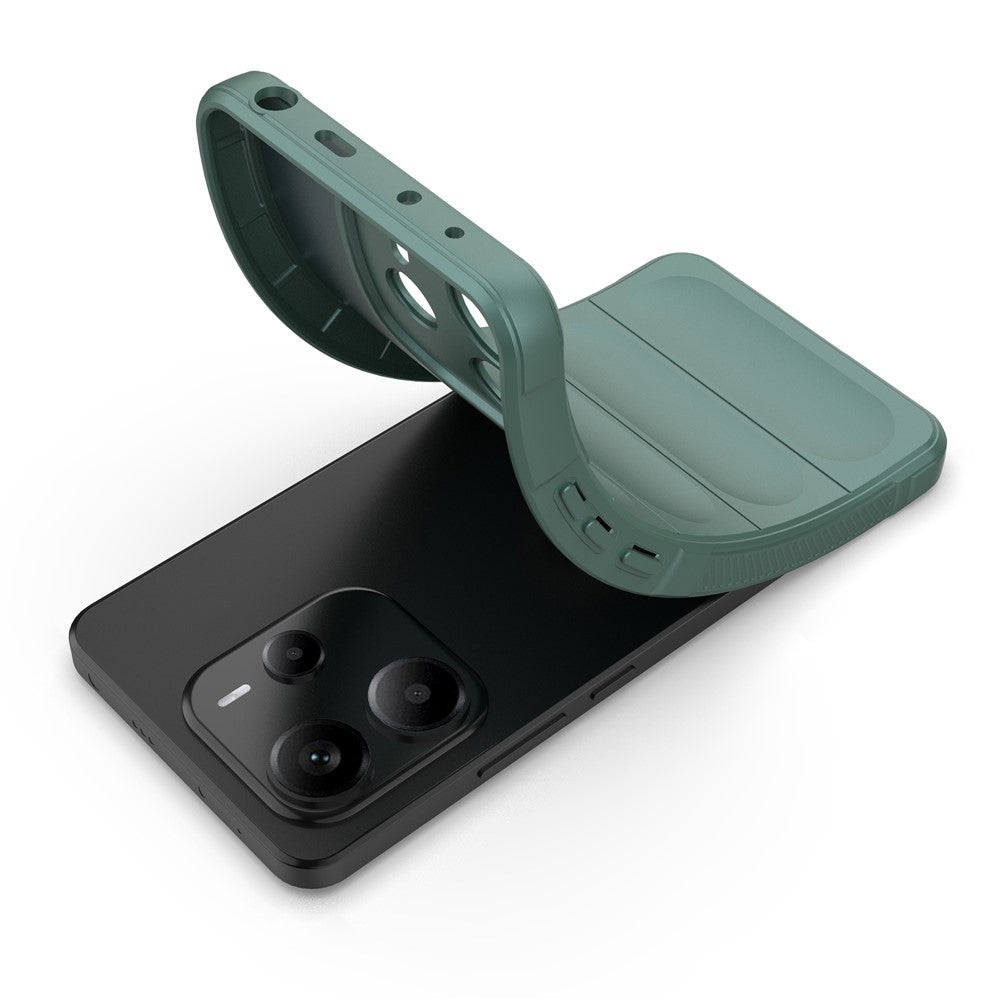 For Xiaomi Redmi Note 14 4G (163.25mm) Case Anti-Drop Soft TPU Rugged Phone Back Cover
