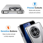 For OnePlus 13R 5G Clear TPU Anti-Scratch Phone Case + 2.5D Arc Edge Screen Protector