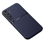 For Samsung Galaxy A56 5G Magnetic Case Litchi Texture Slim Soft TPU + PU Leather Phone Cover