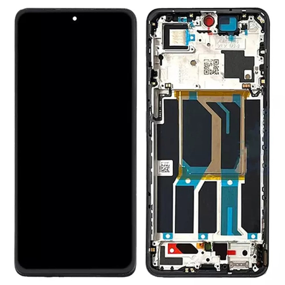 For OnePlus Nord 3 5G CPH2491, CPH2493 Grade S AMOLED Screen and Digitizer Assembly + Frame (Without Logo)