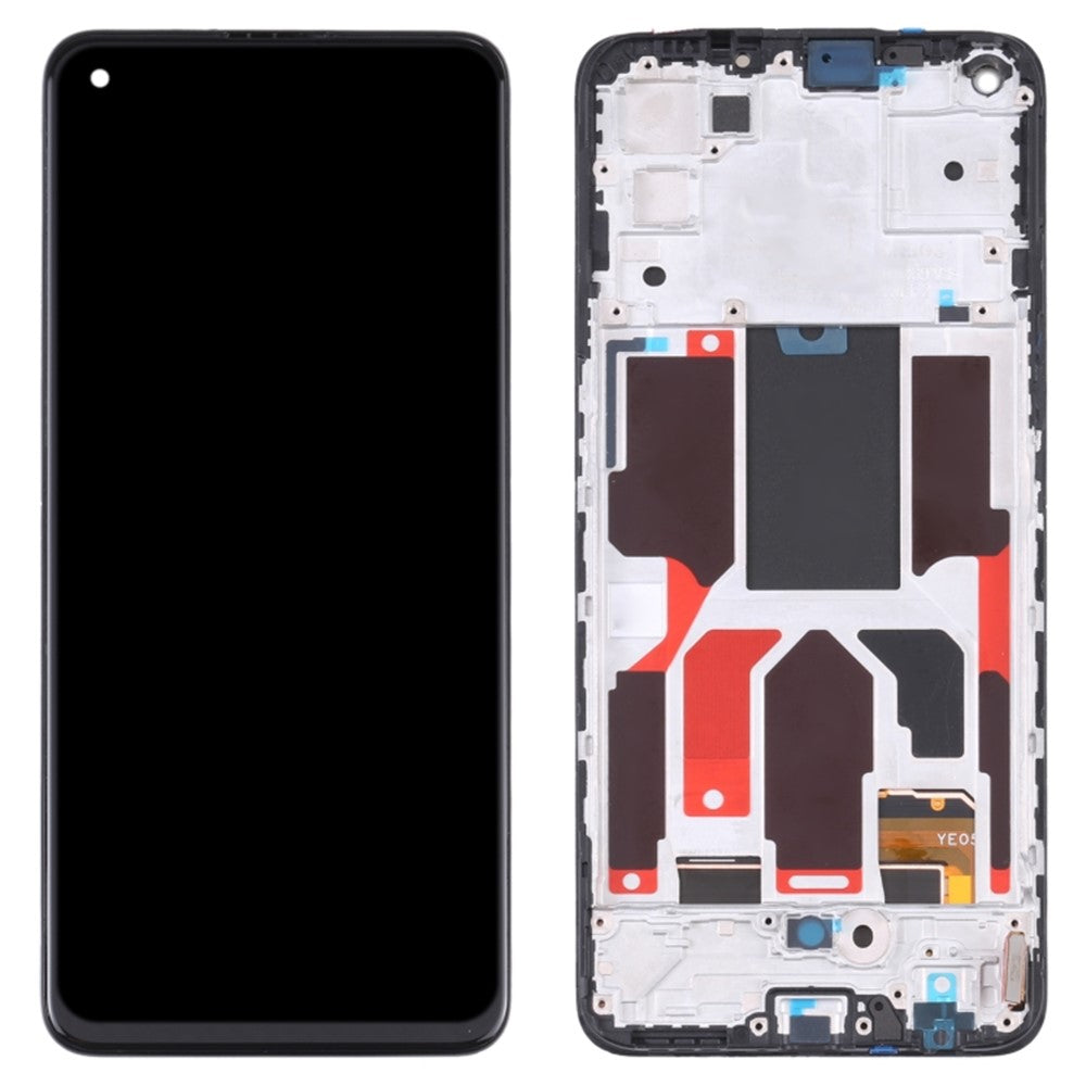 For OnePlus Nord CE 5G EB2101, EB2103 OEM Grade S LCD Screen and Digitizer Assembly + Frame (Without Logo)