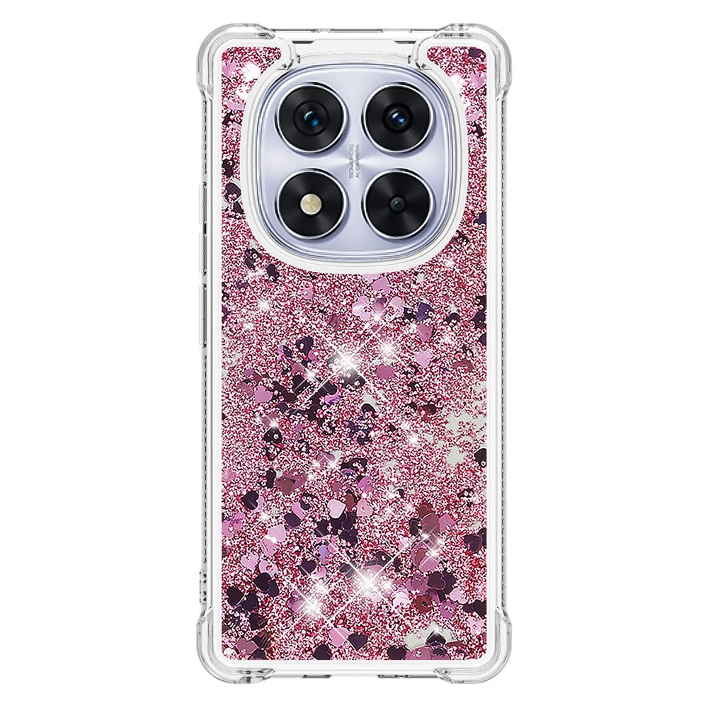 For Xiaomi Poco X7 5G / Xiaomi Redmi Note 14 Pro 5G TPU Case Glitter Quicksand Shockproof Phone Back Cover