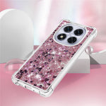 For Xiaomi Poco X7 5G / Xiaomi Redmi Note 14 Pro 5G TPU Case Glitter Quicksand Shockproof Phone Back Cover