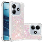 For Xiaomi Redmi Note 14 5G TPU Case Glitter Quicksand Shockproof Phone Back Cover