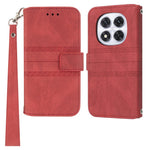 For Xiaomi Redmi Note 14 Pro 4G Case Wallet Skin-Touch Leather Imprinted Phone Cover