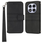For Xiaomi Redmi Note 14 Pro 4G Case Wallet Skin-Touch Leather Imprinted Phone Cover