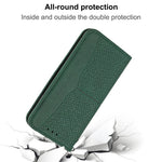 For Xiaomi Redmi Note 14 Pro 4G Case Woven Texture PU Leather Wallet Phone Cover
