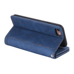 For iPhone 17e / 16e Case PU Leather Phone Cover with Zipper Wallet 9 Card Slots