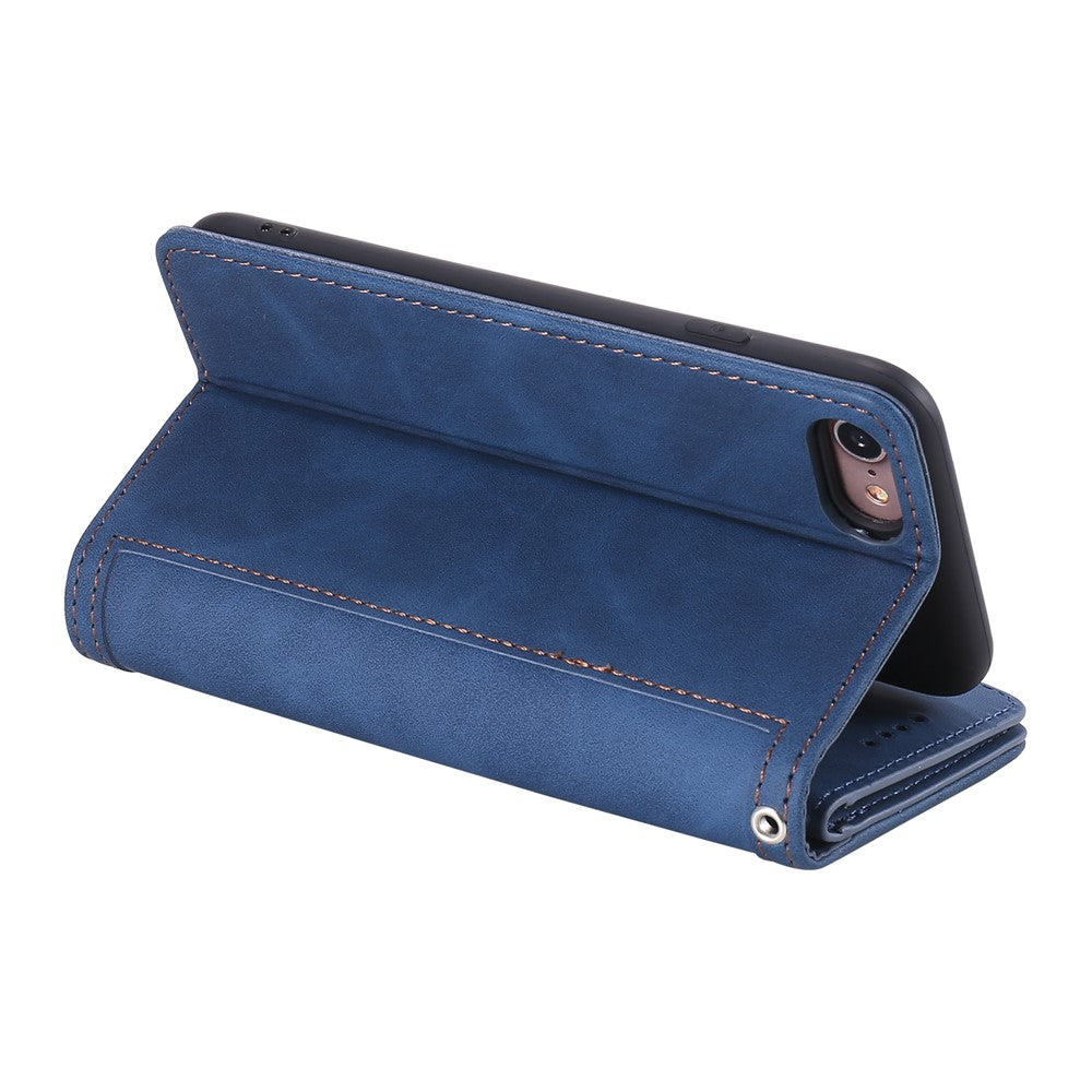 For iPhone 17e / 16e Case PU Leather Phone Cover with Zipper Wallet 9 Card Slots
