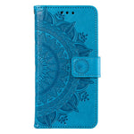 For Xiaomi Poco X7 Pro 5G Stand Case Imprinted Totem PU Leather Wallet Phone Cover