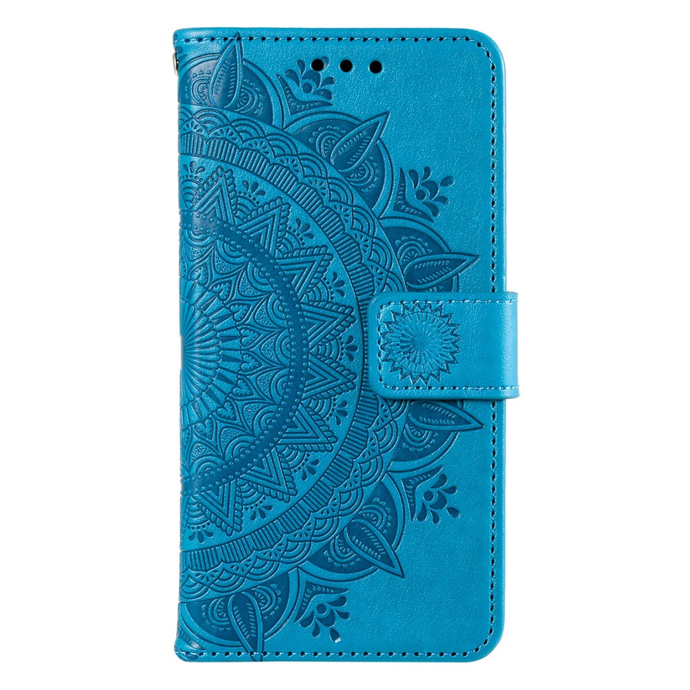 For Xiaomi Poco X7 Pro 5G Stand Case Imprinted Totem PU Leather Wallet Phone Cover