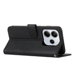 For Xiaomi Redmi Note 14 4G (163.25mm) Case Leather Stand Protective Phone Cover