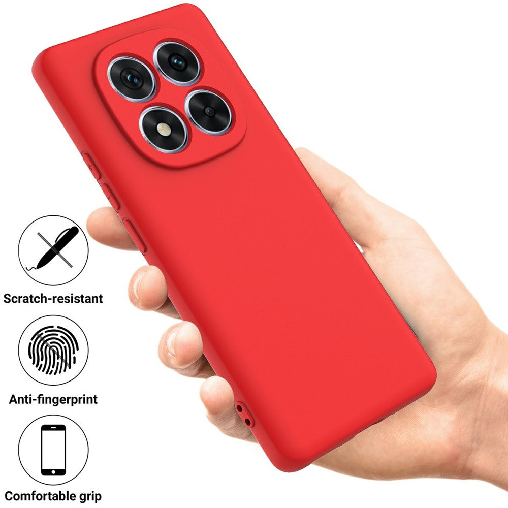 Xiaomi Poco X7 5G-skal med flytande silikon och bakstycke med handrem