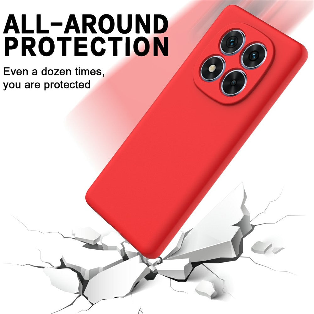 Xiaomi Poco X7 5G-skal med flytande silikon och bakstycke med handrem