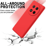 For Honor Magic7 Lite 5G / X9c 5G / X60 Pro 5G Case Liquid Silicone Phone Back Cover with Hand Strap