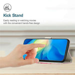 Stand Case for Xiaomi Redmi Note 14 4G (163.25mm) Marble Pattern PU Leather Wallet Phone Cover